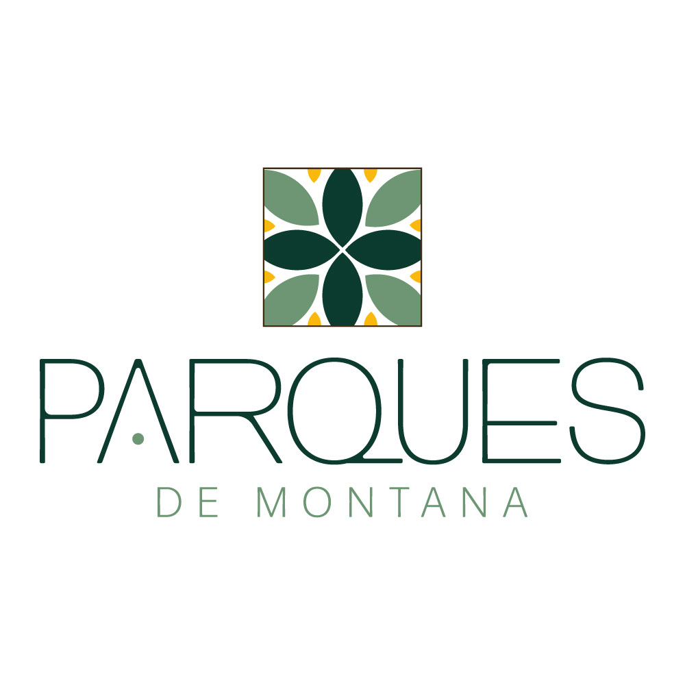 Logo del proyecto parques de montana, lotes en Jamundí