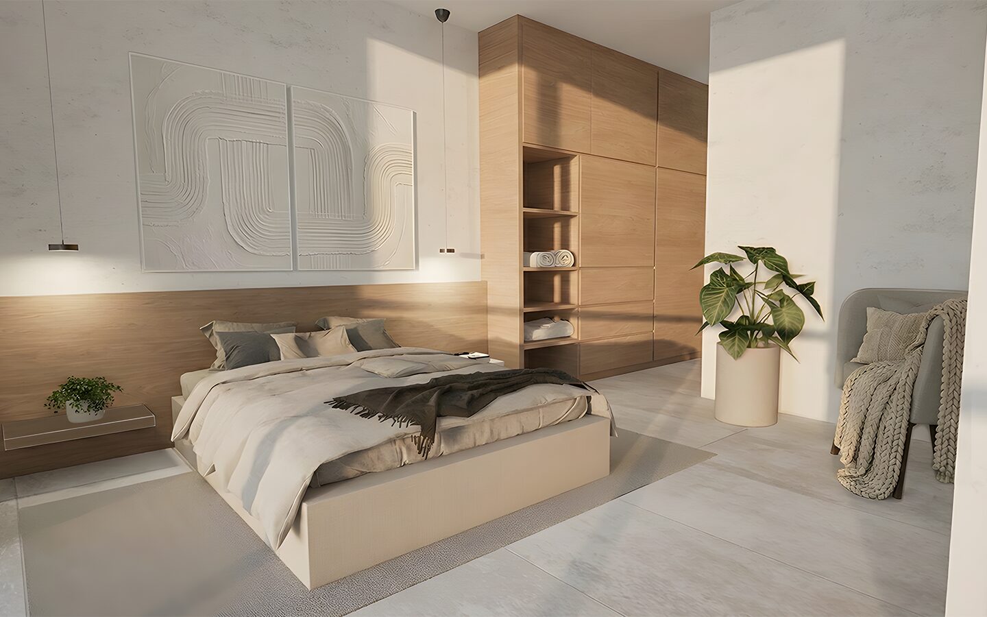 Habitación principal - Opción 2 - Aruma
